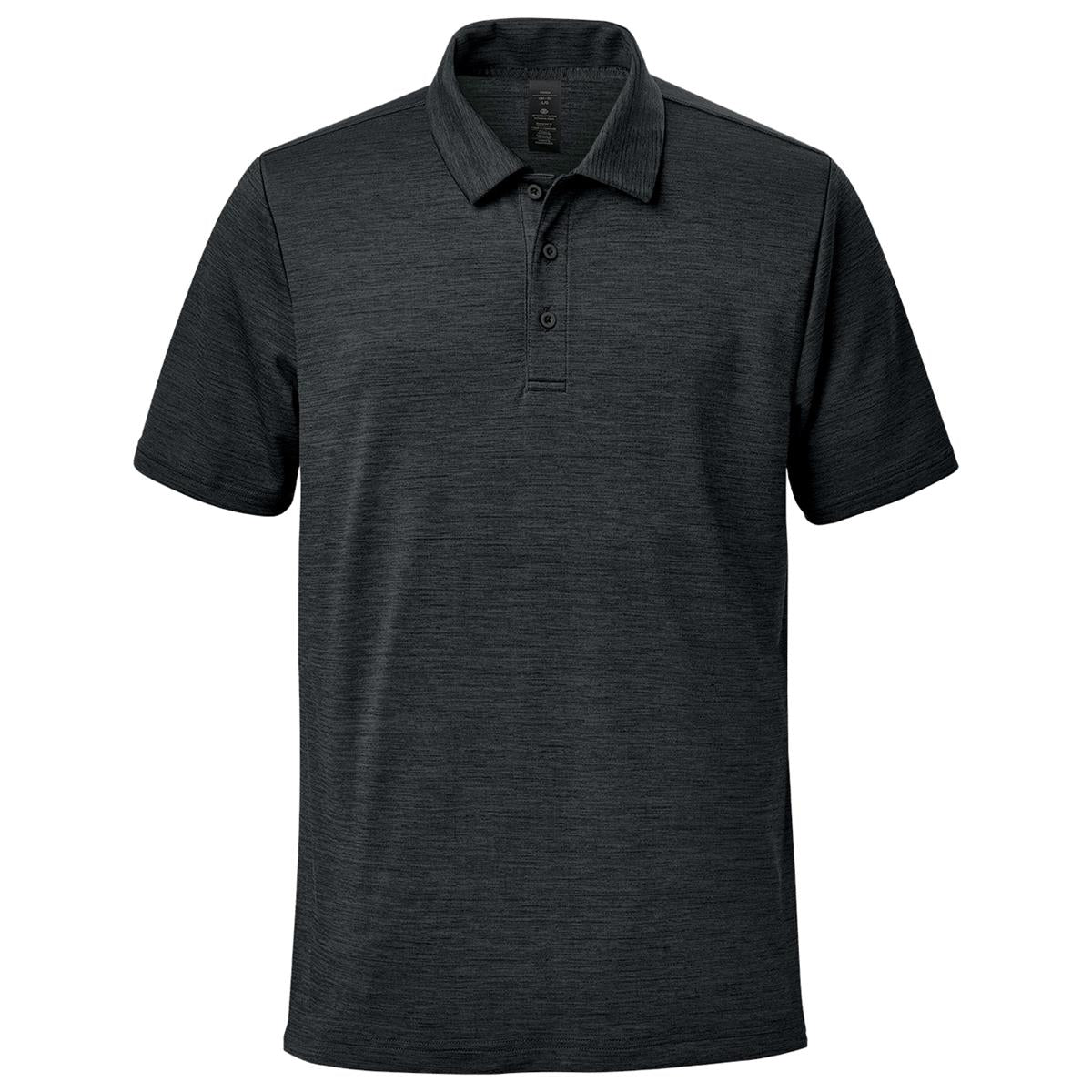Men's Torrente Polo - Charcoal Mix - Front