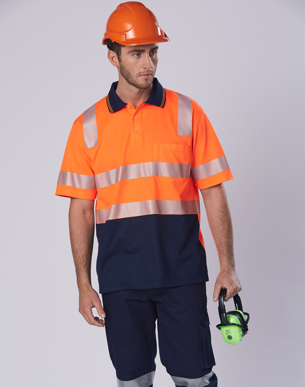 Unisex Truedry® Biomotion Segmented Ss Safety Polo - view