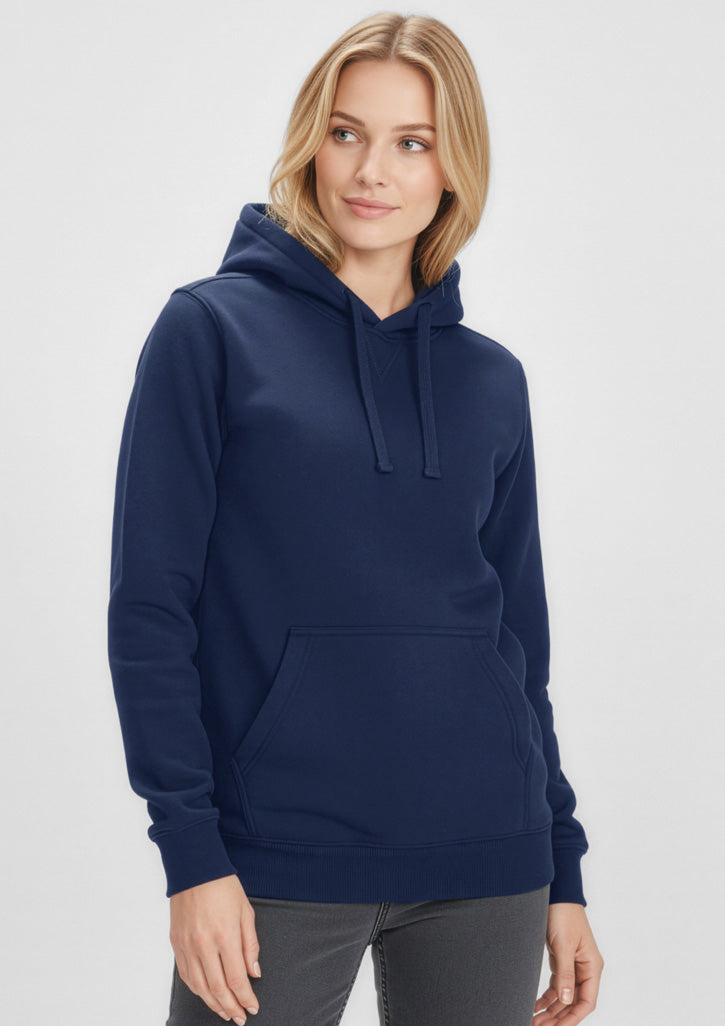 Crew Womens Hoodie - Navy - Model