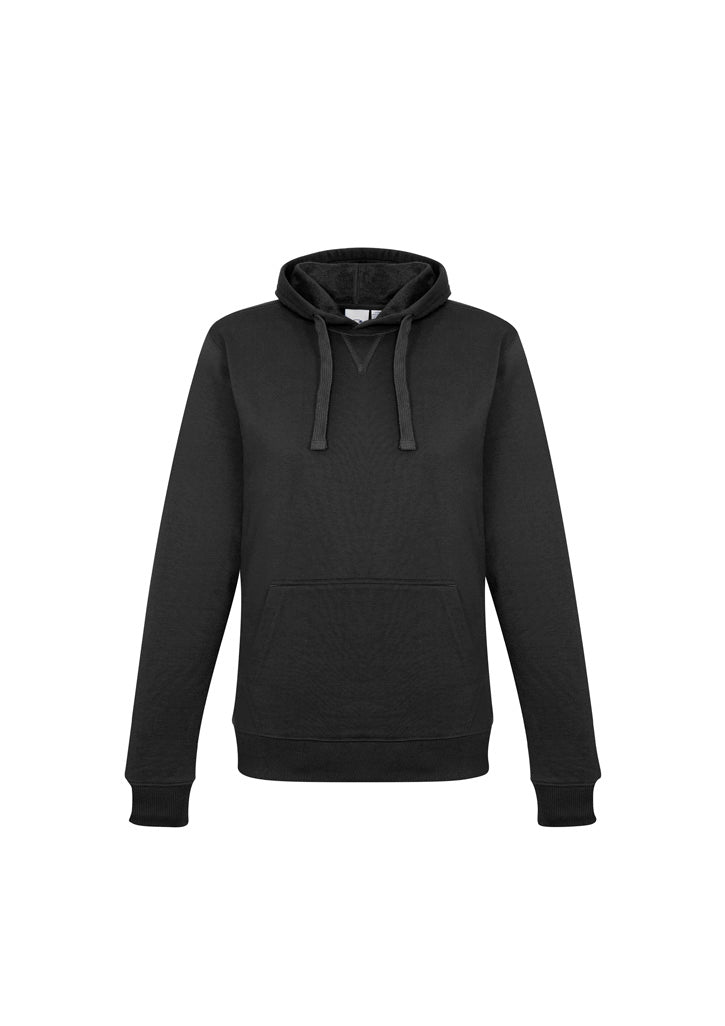 Crew Womens Hoodie - Black - Front