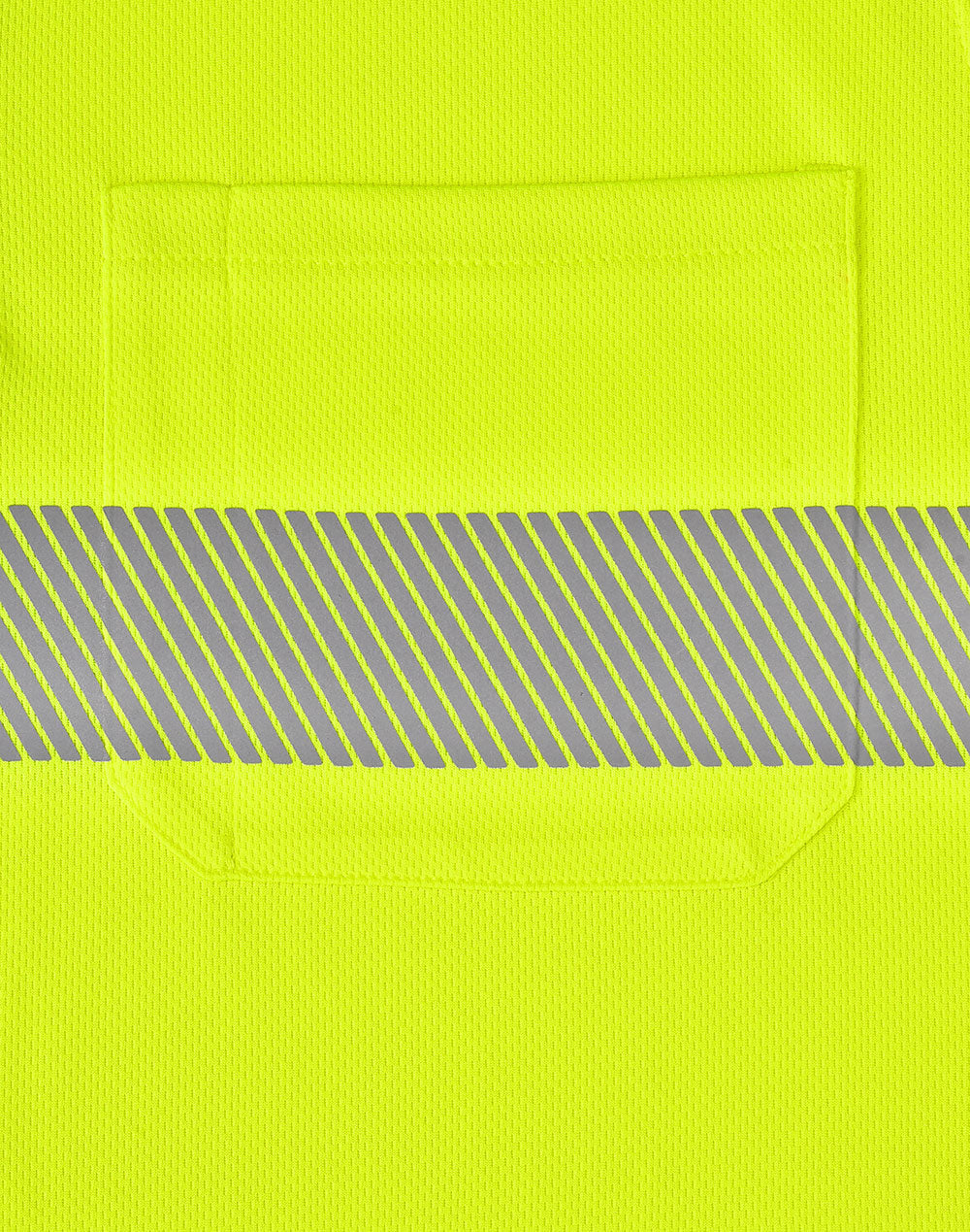 Unisex Cooldry® Segmented Ls Polo - Yellow/Navy - View