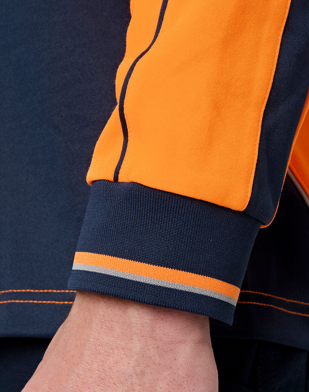 Hi-Vis Sustainable Cool-Breeze Safety Polo - view