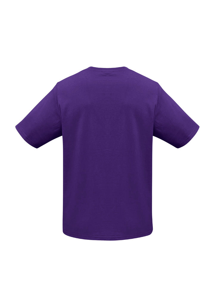 Ice Mens Short Sleeve Tee - Purple - Back