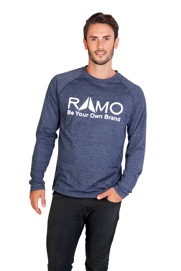 Men's / Unisex Greatness Heather Long Sleeve T-shirt - view