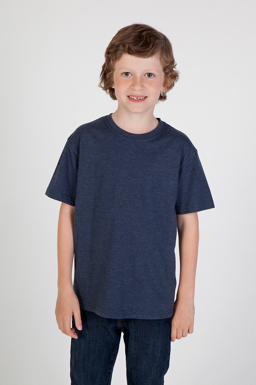 Kids Marl Crew Neck T-shirt - view