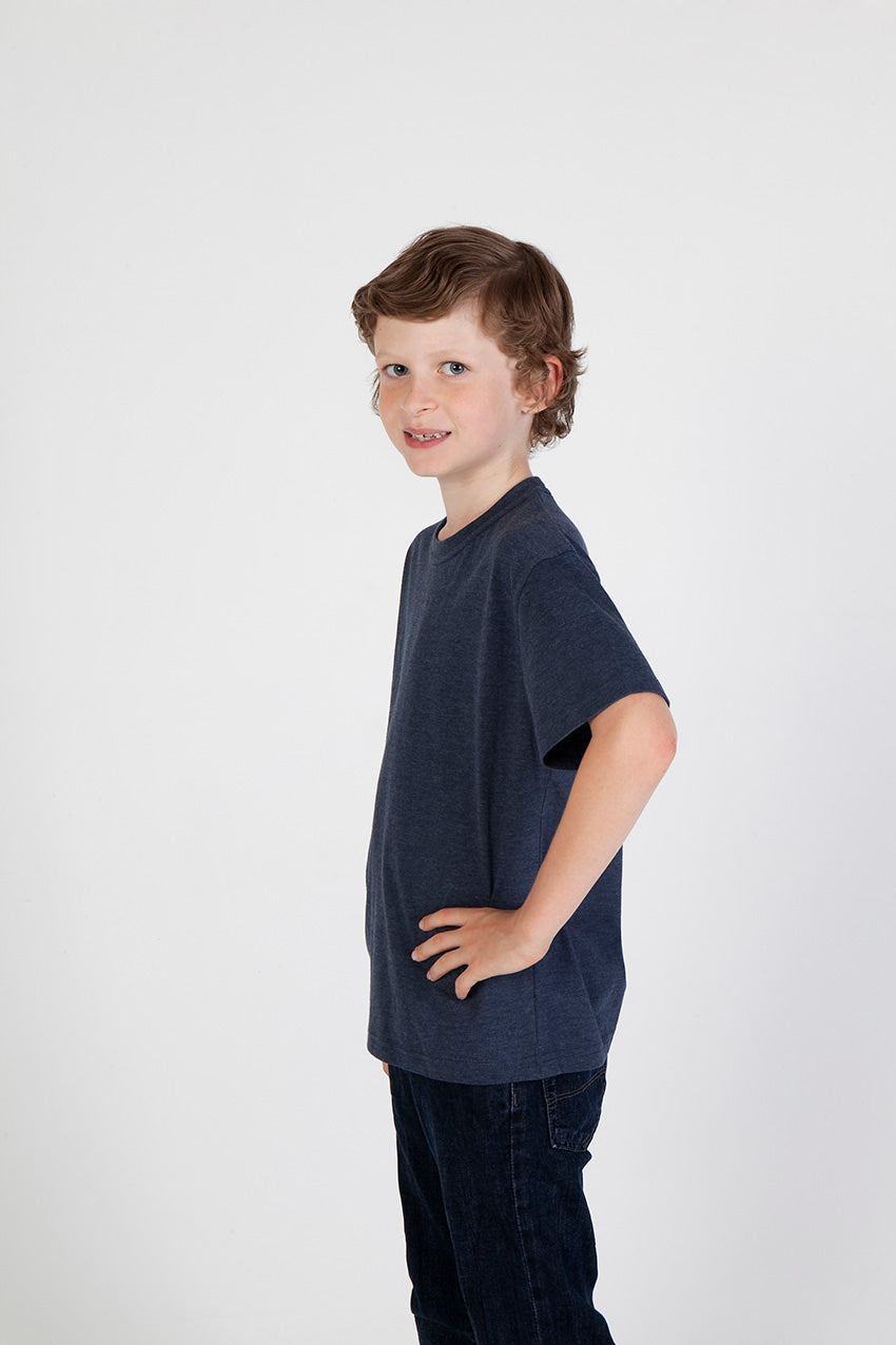 Kids Marl Crew Neck T-shirt - view
