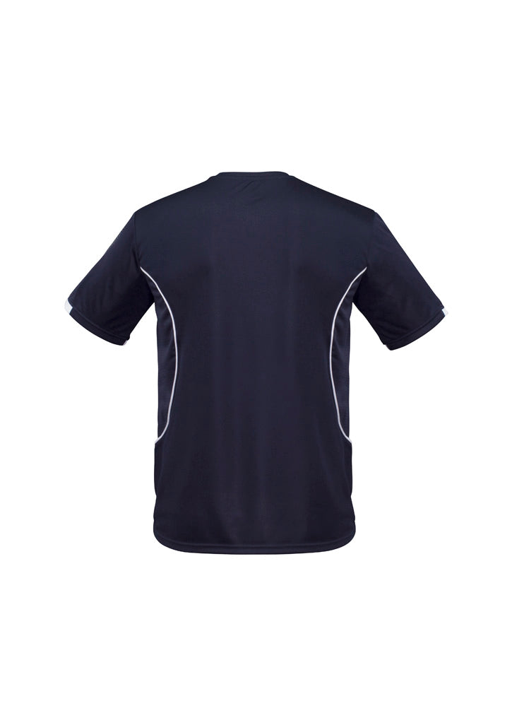 Razor Mens Short Sleeve Tee - Navy/White - Back