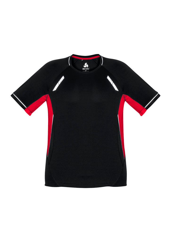 Renegade Kids Short Sleeve Tee - Black/Red/Silver - Front