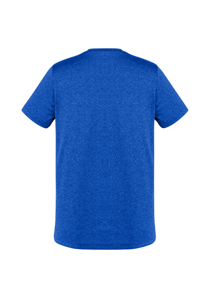 Aero Mens Short Sleeve Tee - Electric Blue - Back