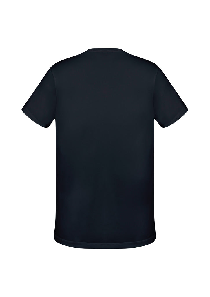 Aero Mens Short Sleeve Tee - Solid Black - Back
