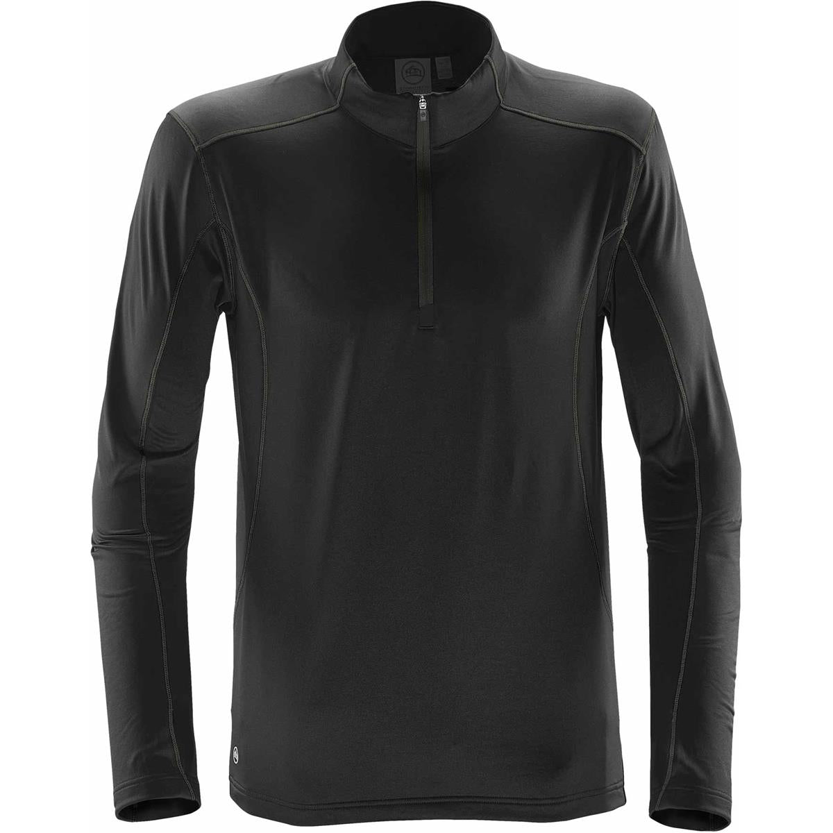 Men's Pulse Fleece Pullover - Black / Carbon - Front