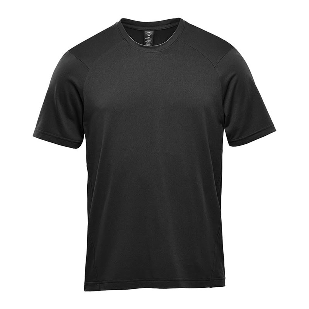 Men's Tundra Performance Short Sleeve Tee - Black - Front