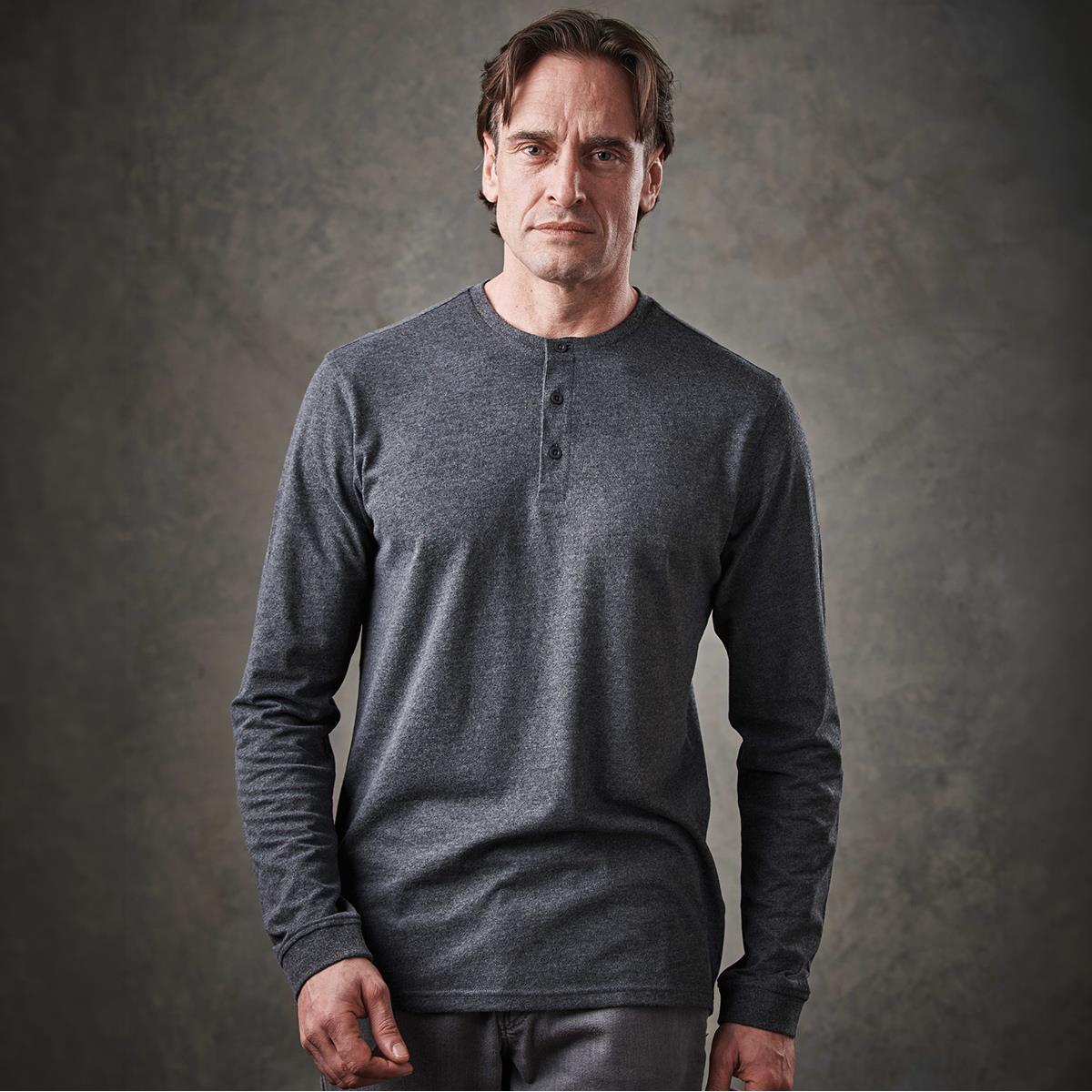 Men's Torcello L/S Henley - view