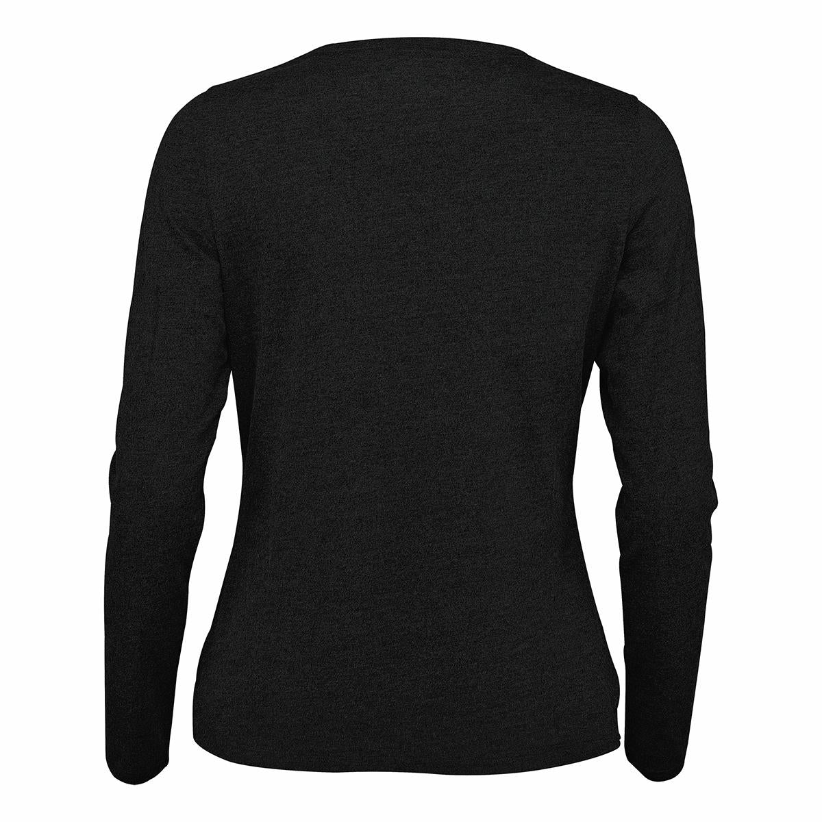 Women's Torcello L/S Tee - Black - Back