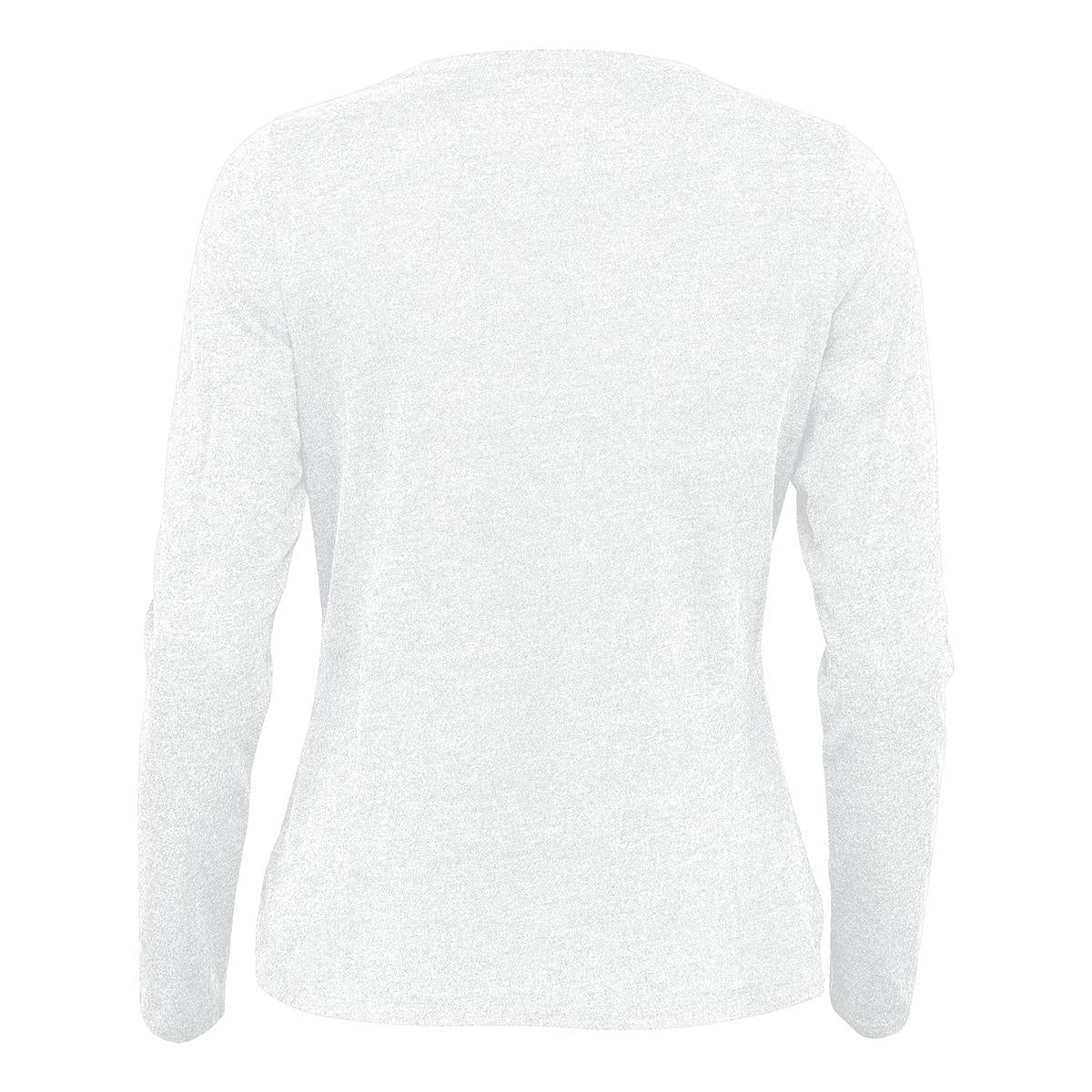 Women's Torcello L/S Tee - White - Back