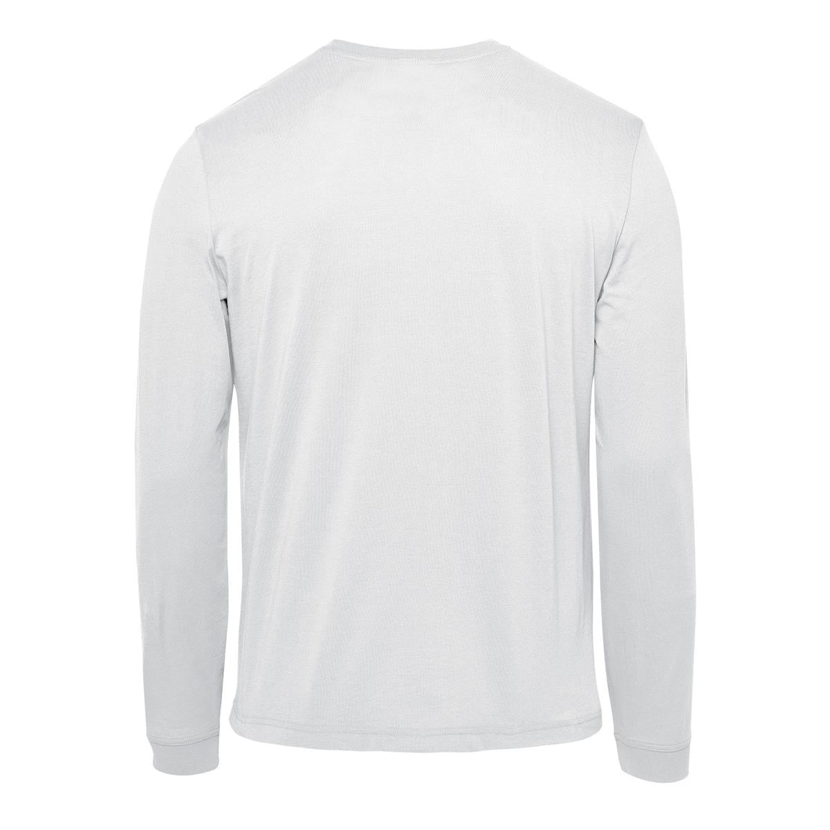 Men's Settebello L/S Tee - White - Back