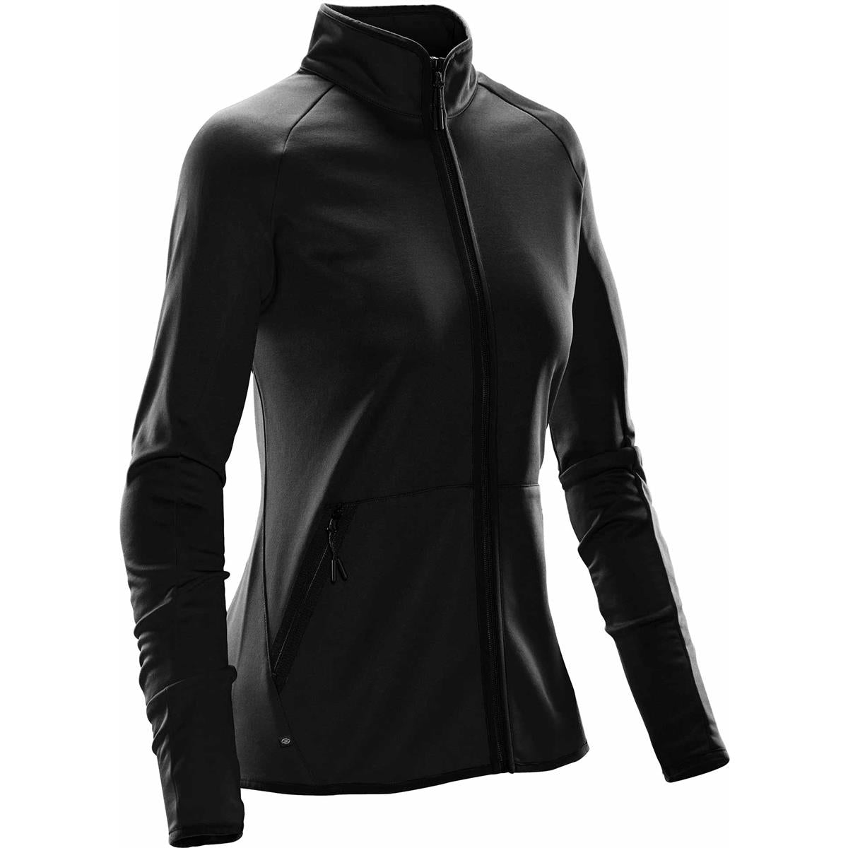 Women's Mistral Fleece Jacket - Black - Back