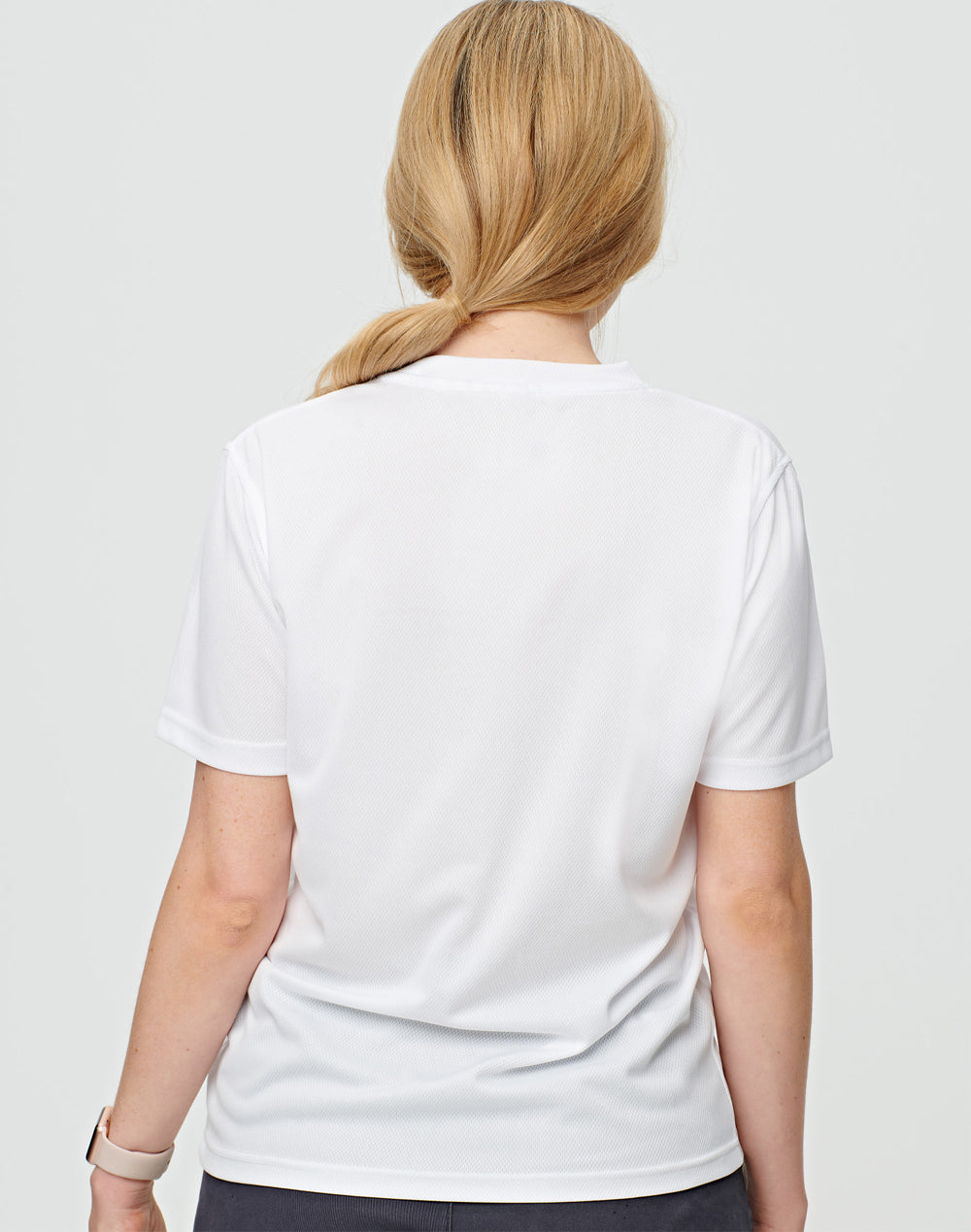 Cool Tee Unisex - White - Back
