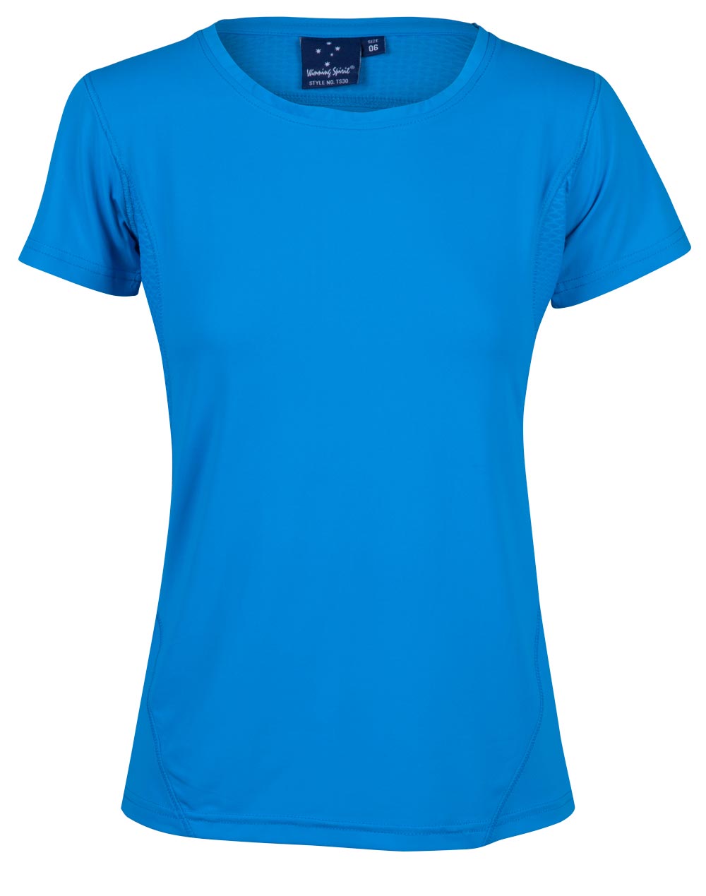 Rotator Tee Ladies - Cyan - Front