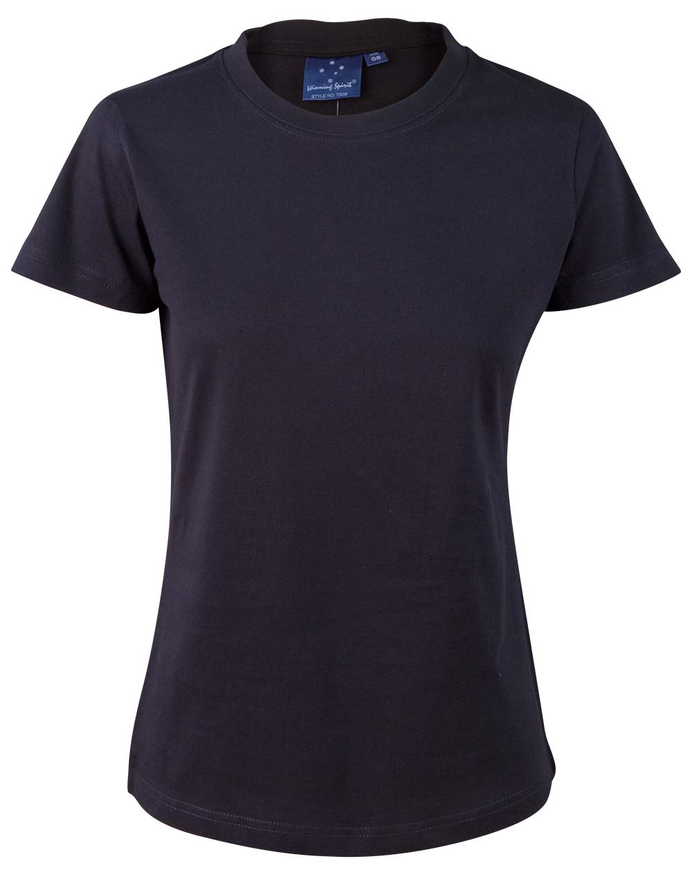 Savvy Tee Ladies - Navy - Front