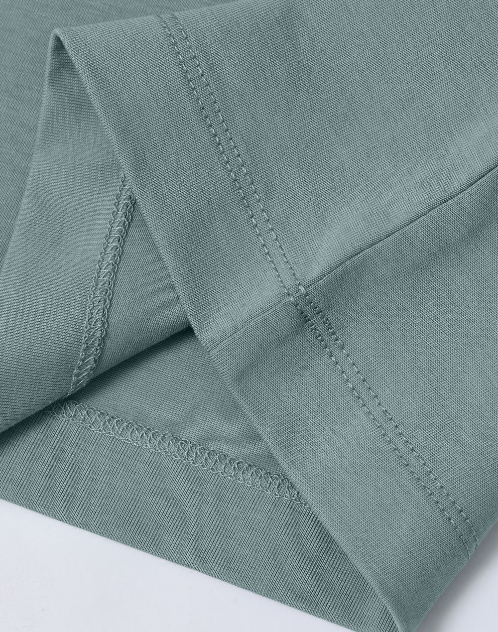 Premium Cotton Face Tee Men's - Pastel Blue - View