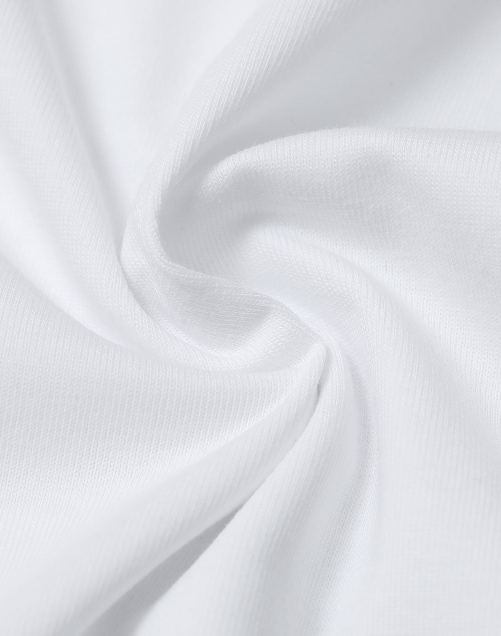 Premium Cotton Face Tee Men's - White - Fabric
