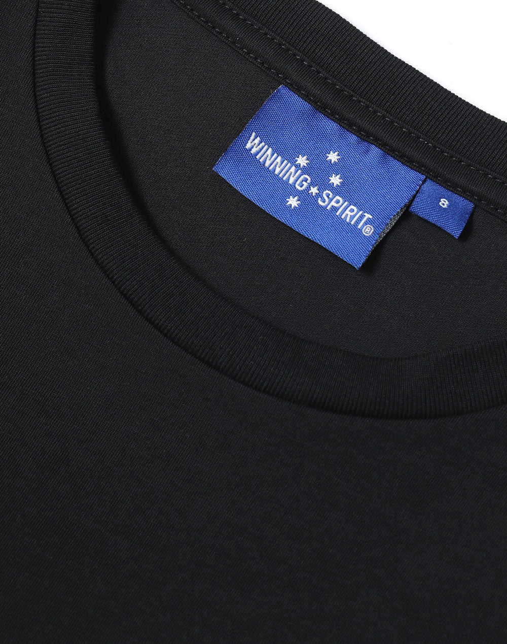 Premium Cotton Face Tee Ladie's - Black - View