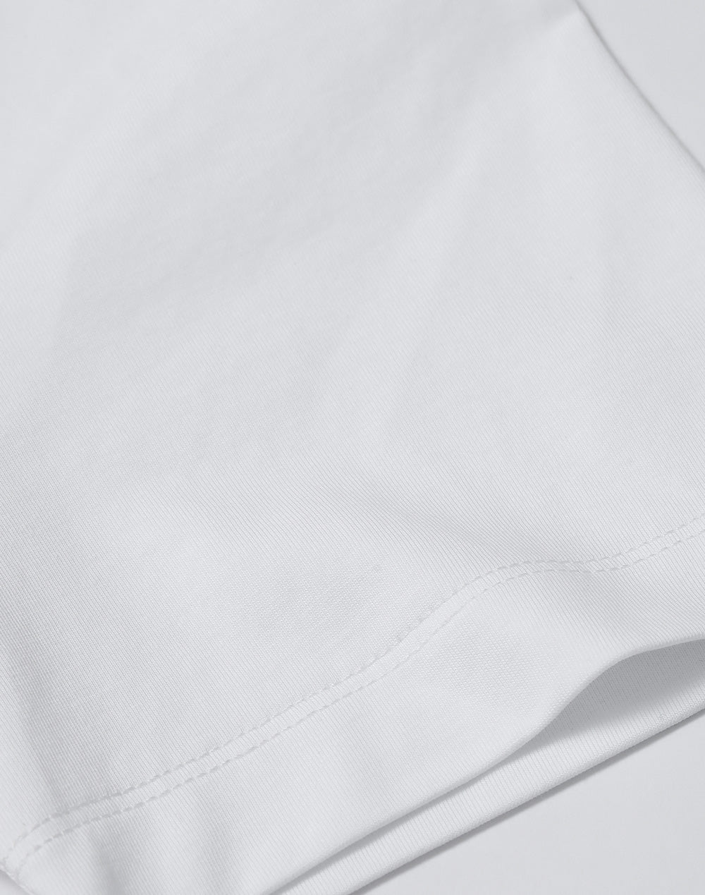 Premium Cotton Face Tee Ladie's - White - View