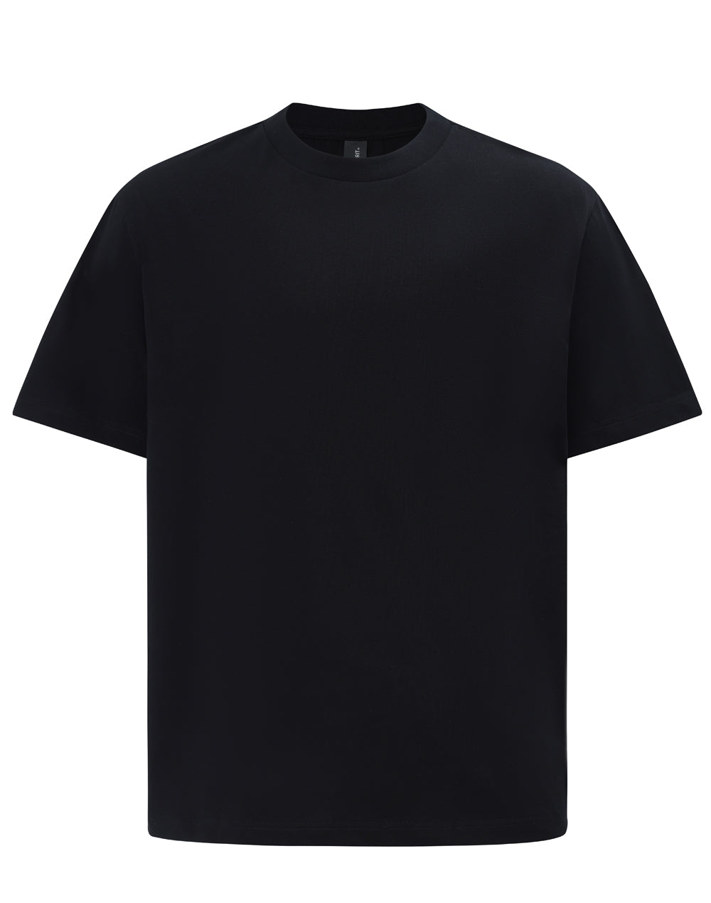 Unisex Heavy Cotton Oversized Tee - Black - Front