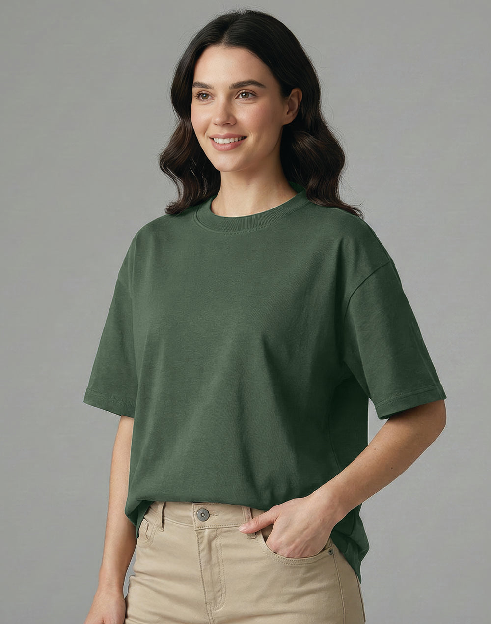 Unisex Heavy Cotton Oversized Tee - view