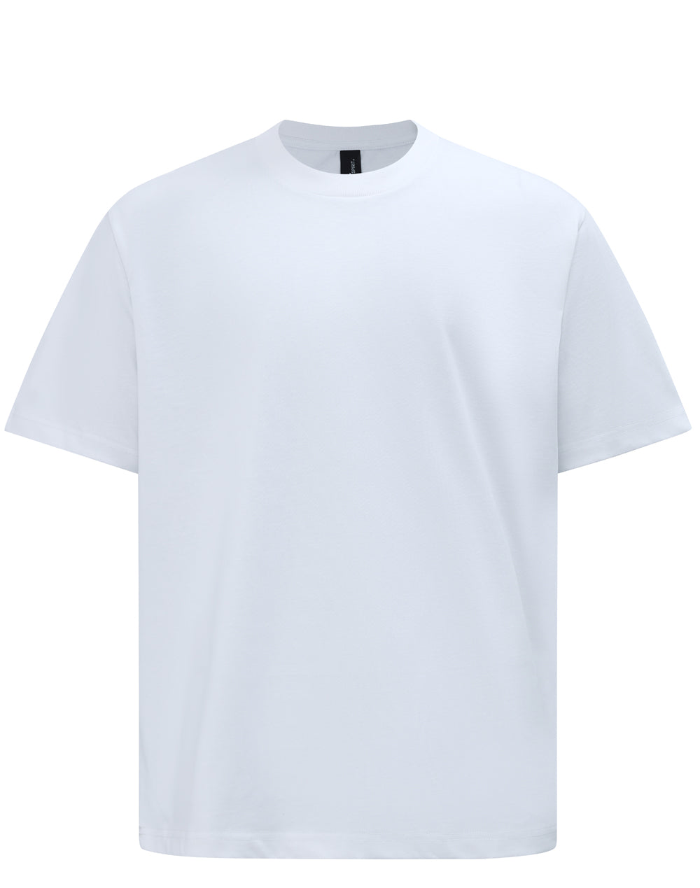 Unisex Heavy Cotton Oversized Tee - White - Front