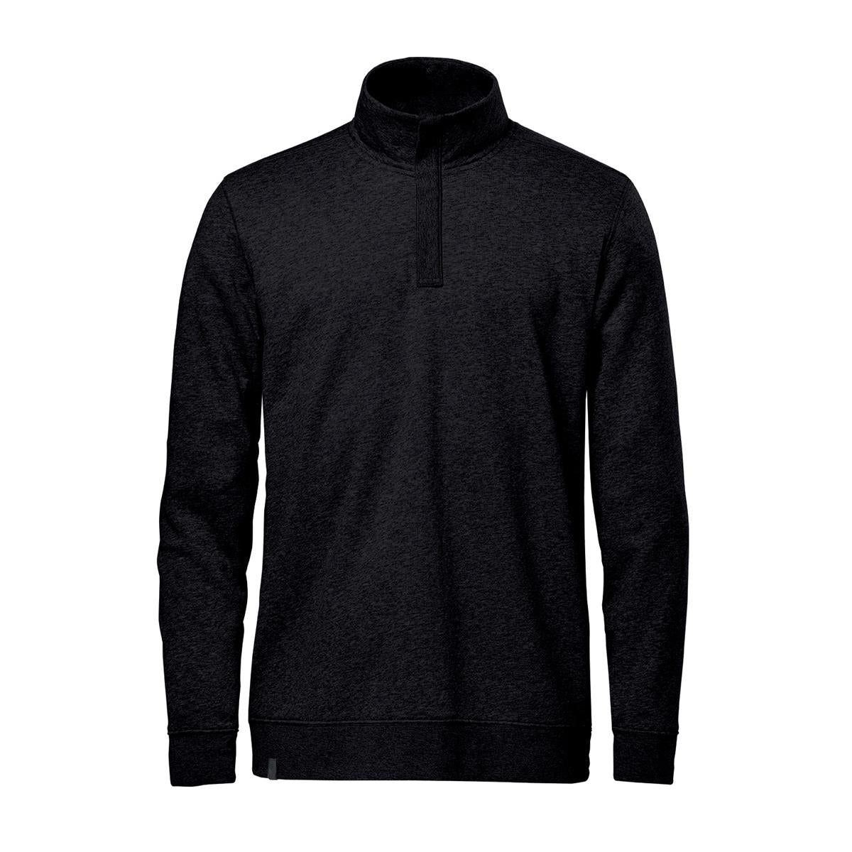 Men's Monashee 1/4 Zip Pullover - Black - Front