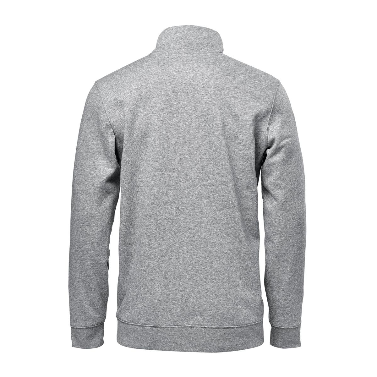 Men's Monashee 1/4 Zip Pullover - Granite Heather - Back