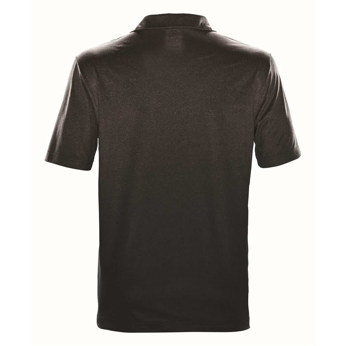 Men's Mirage Polo - Carbon Heather - Back