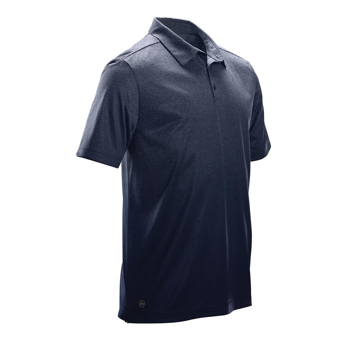 Men's Mirage Polo - Navy Heather - Back
