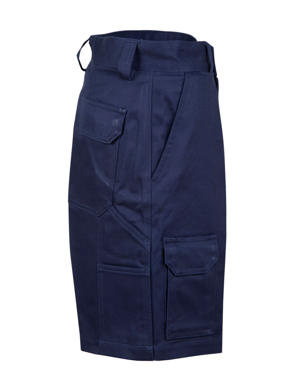 Men's Heavy Cotton Drill Cargo Shorts - Navy - View