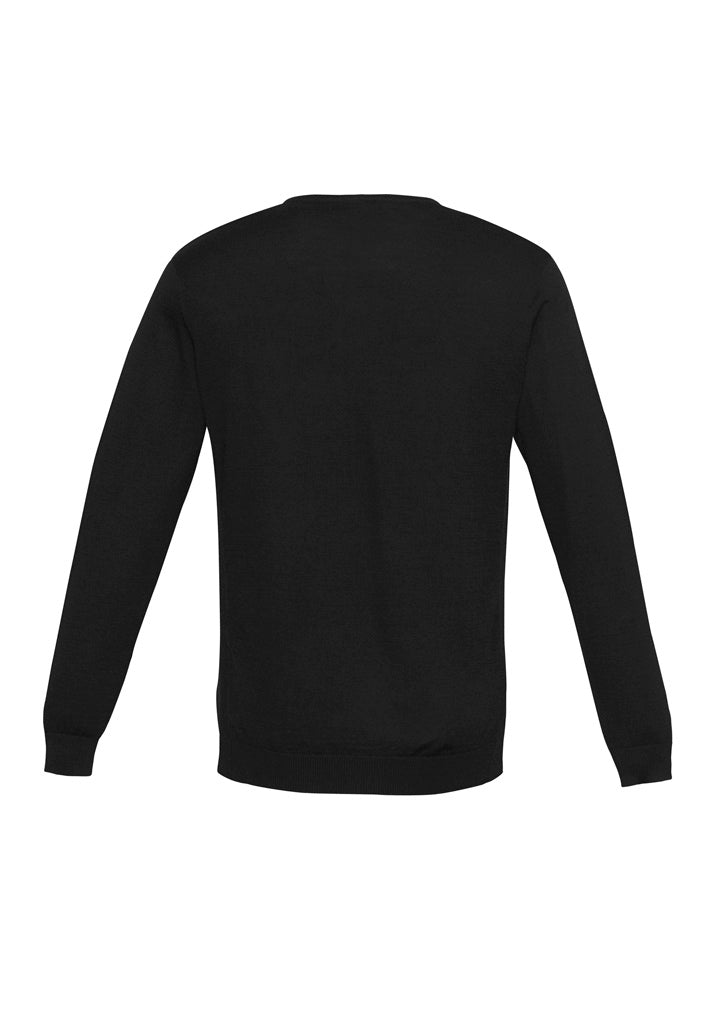 Milano Mens Pullover - Black - Back