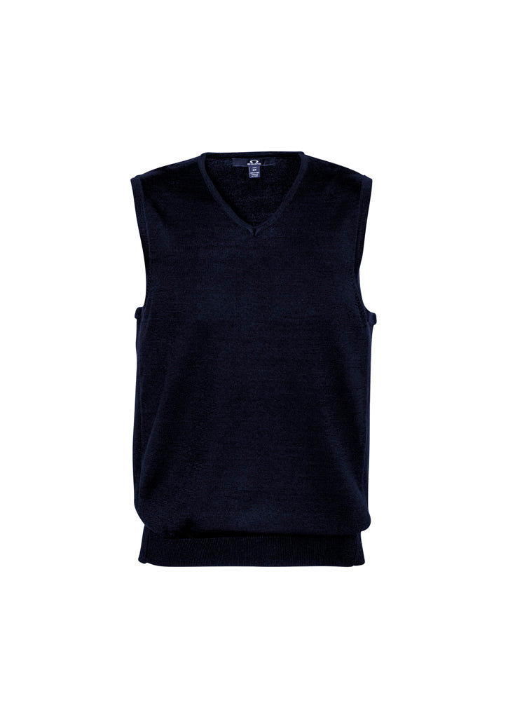 Milano Mens Vest - Navy - Front