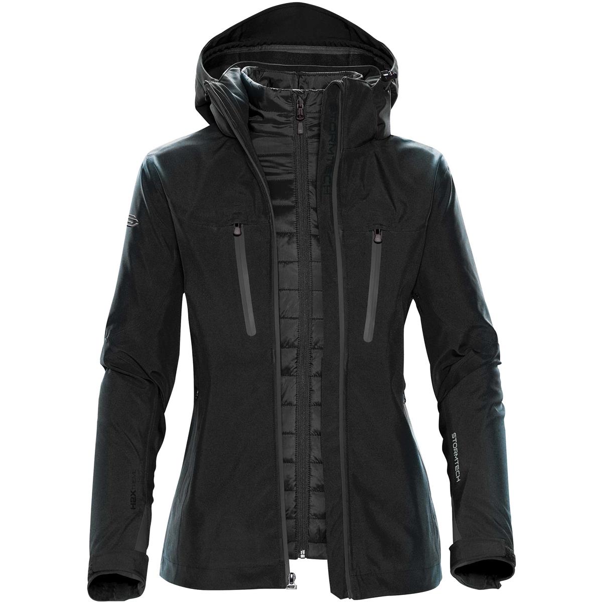 Women's Matrix System Jacket - Black / Carbon - Front