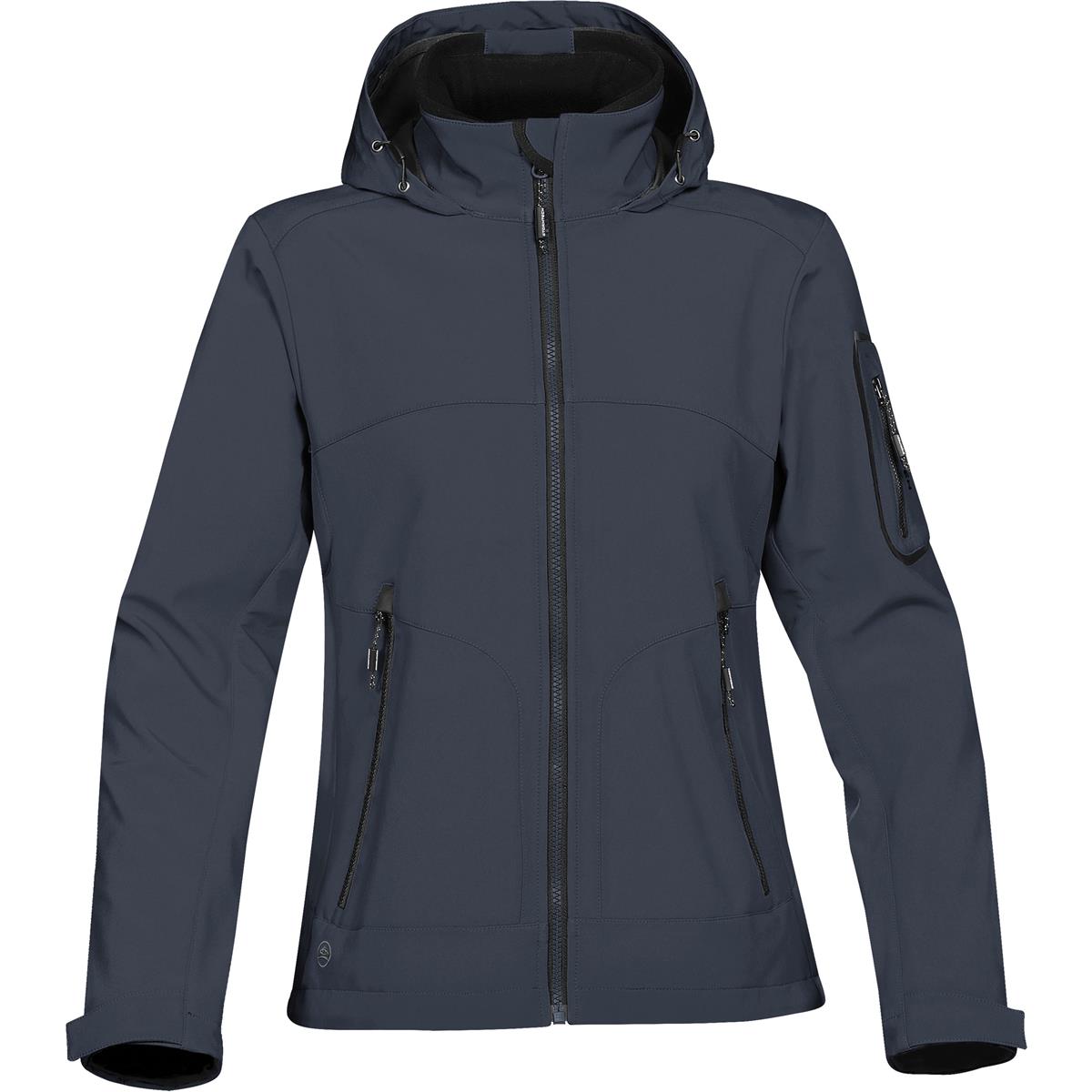 Women's Cruise Softshell - Navy / Black - Front