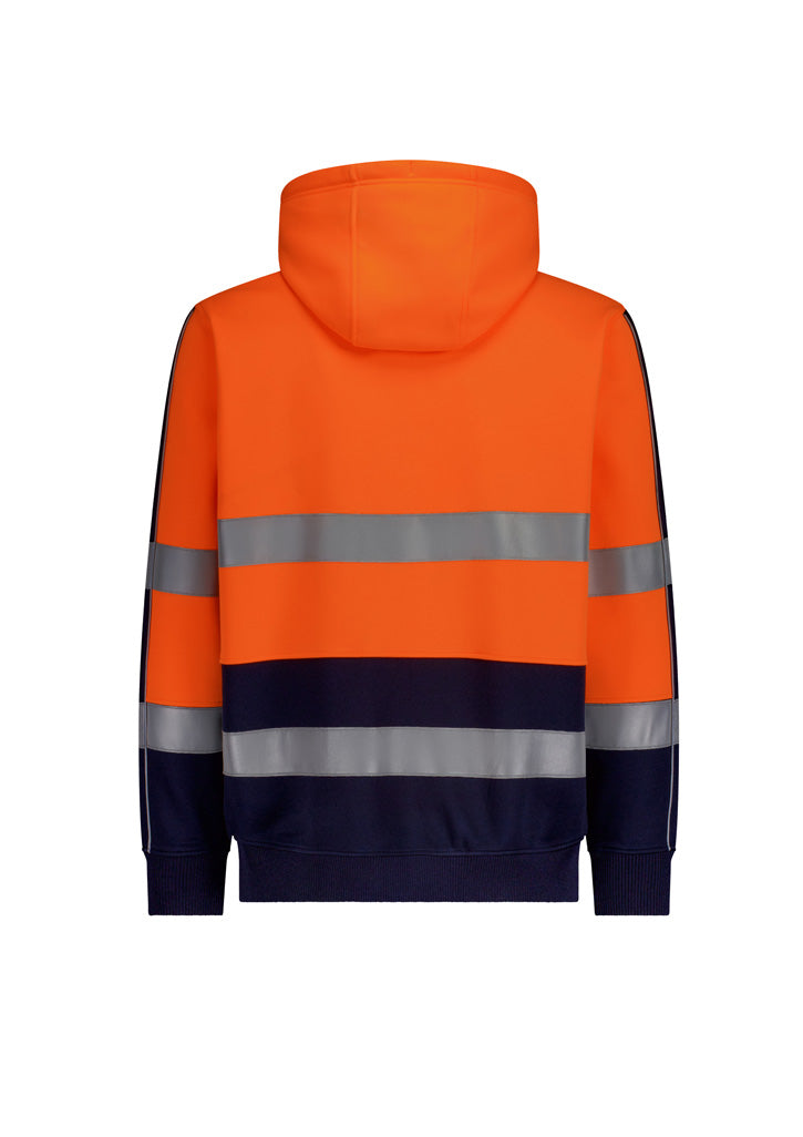 Unisex Hi Vis Full Zip Stretch Taped Hoodie 4