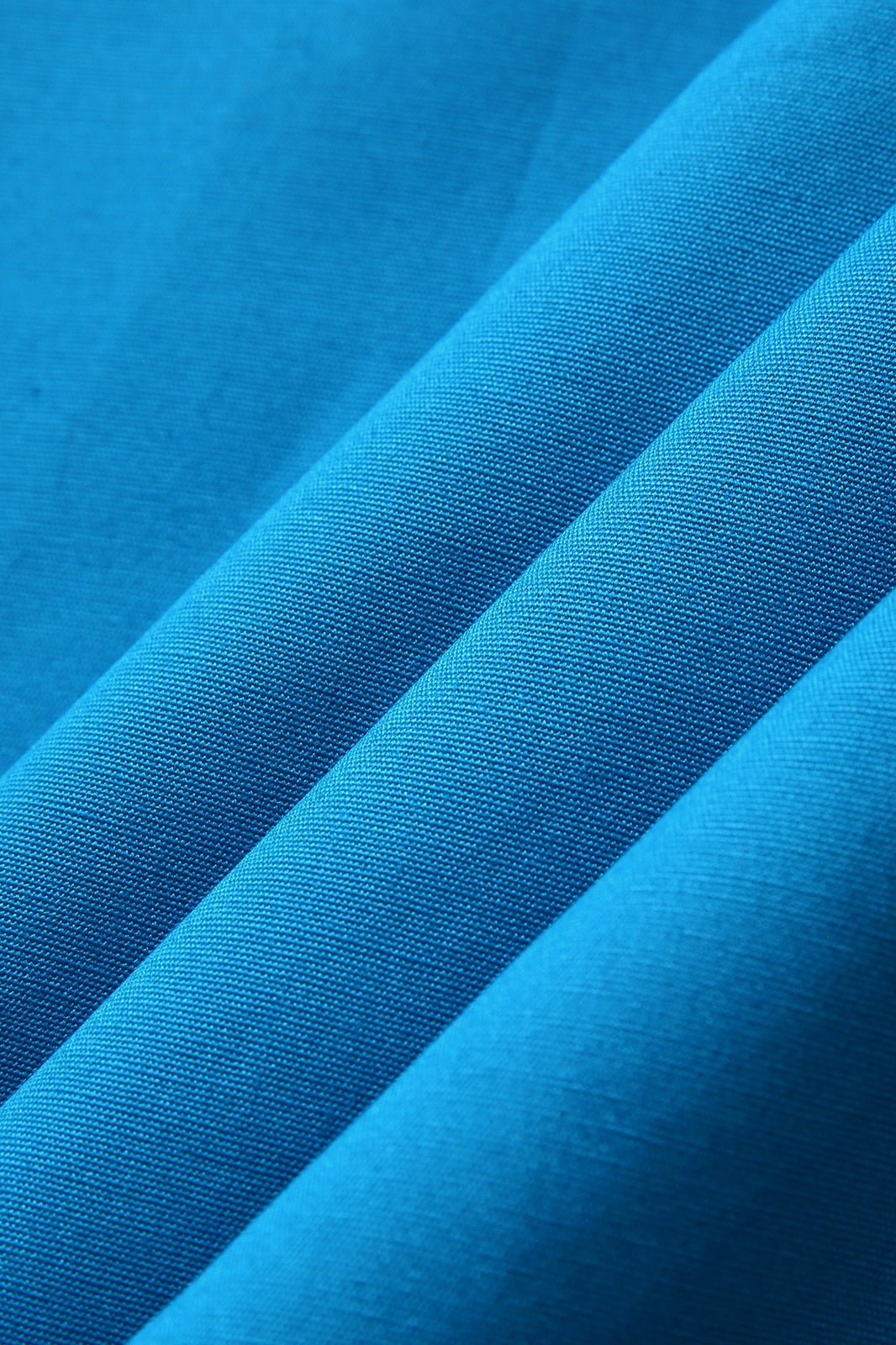 Full-bib Apron - 100% cotton canvas apron - Azure - View