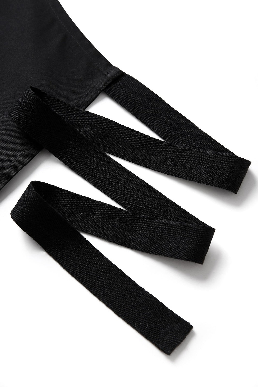Full-bib Apron - 100% cotton canvas apron - Black - View