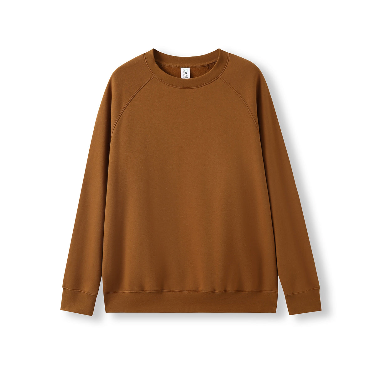 Adults' Cotton Care Sweatshirt - Toffee - Front