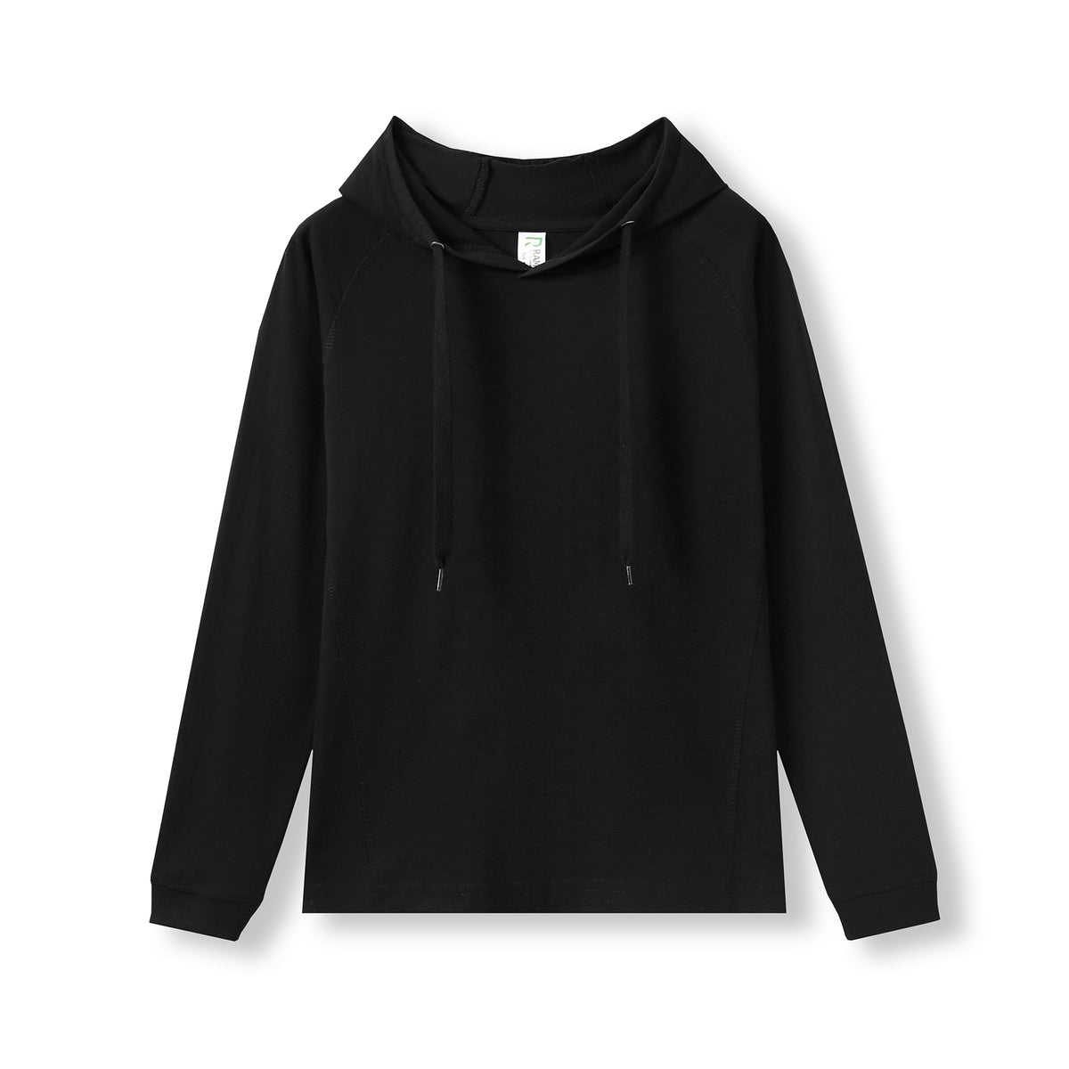 KIDS FUSION TSHIRT HOODIES - Black - Front
