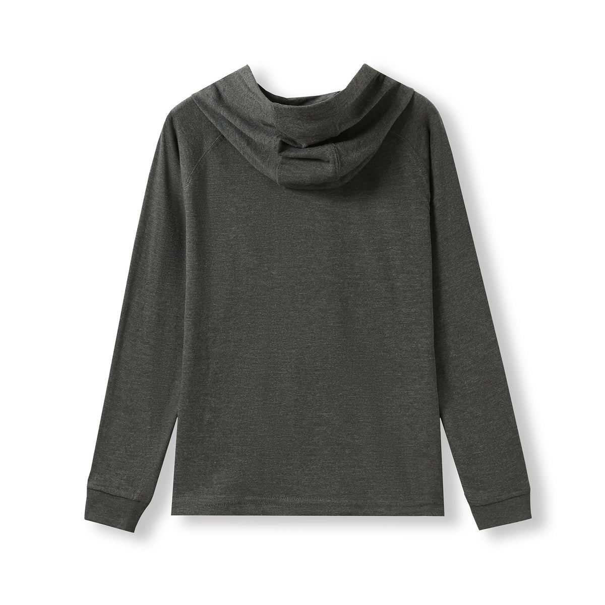 KIDS FUSION TSHIRT HOODIES - Dark Marl - Back