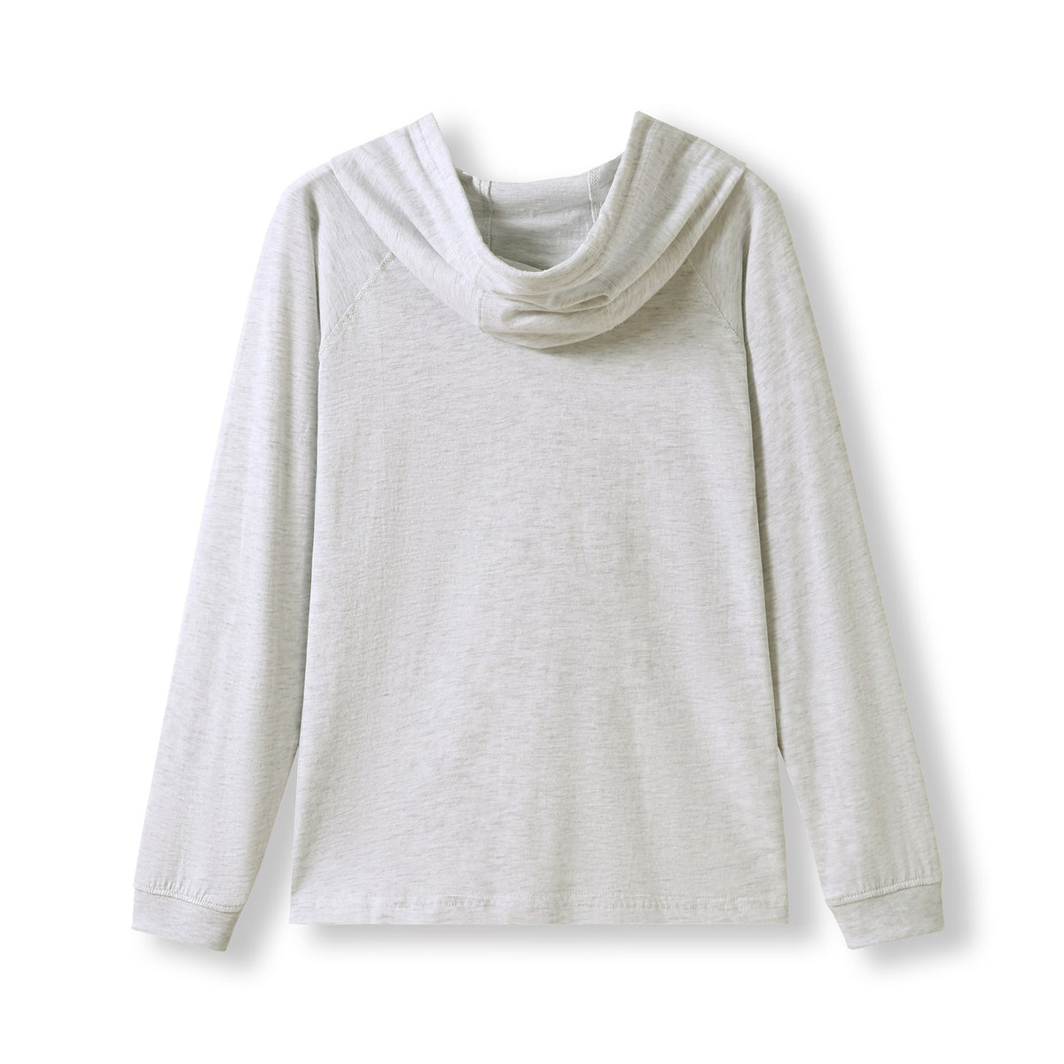 KIDS FUSION TSHIRT HOODIES - White Marl - Back