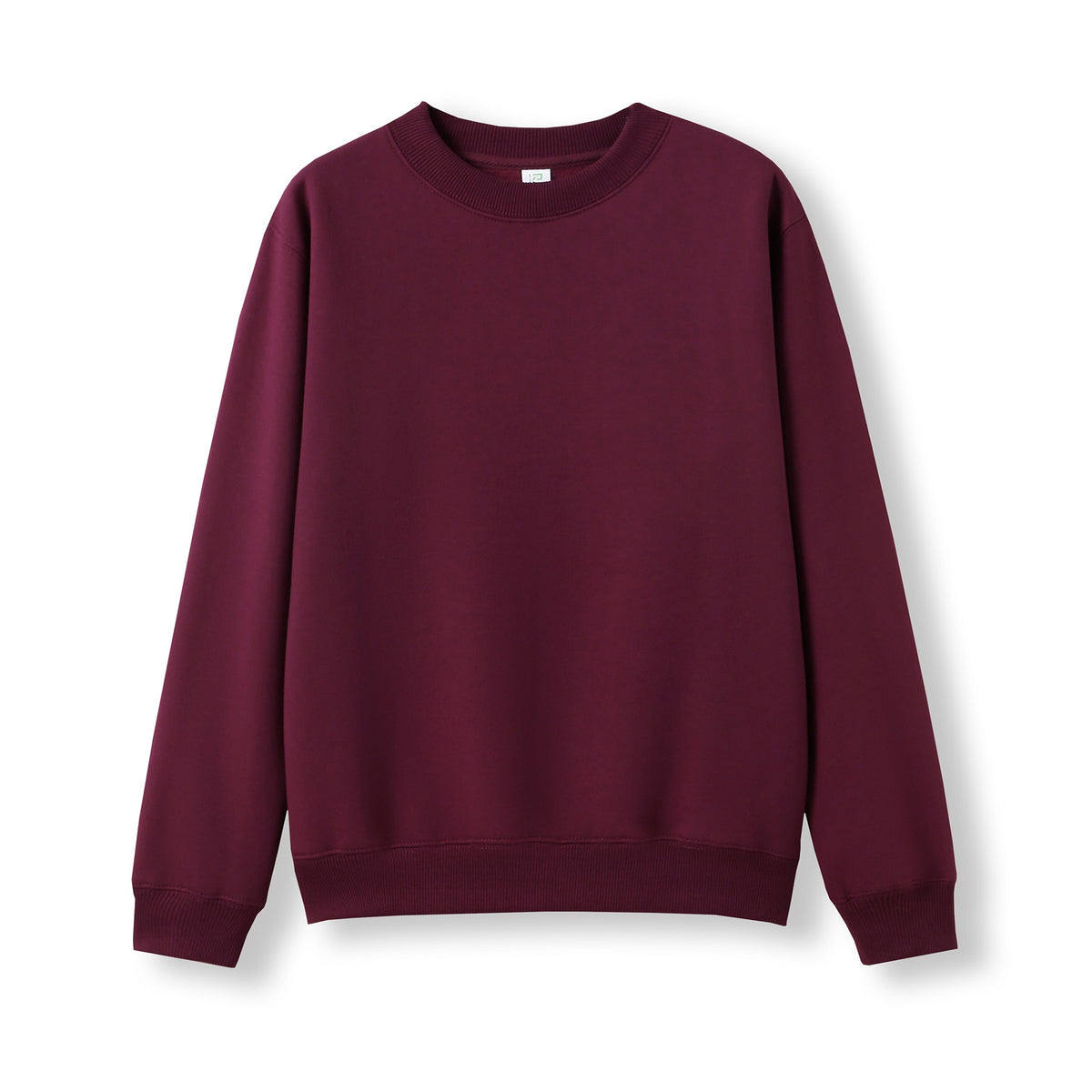 Kids Crew Neck Sloppy Joes - Maroon - Front