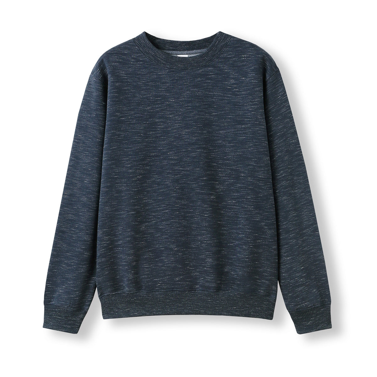 Kids Crew Neck Sloppy Joes - Navy Marl - Front