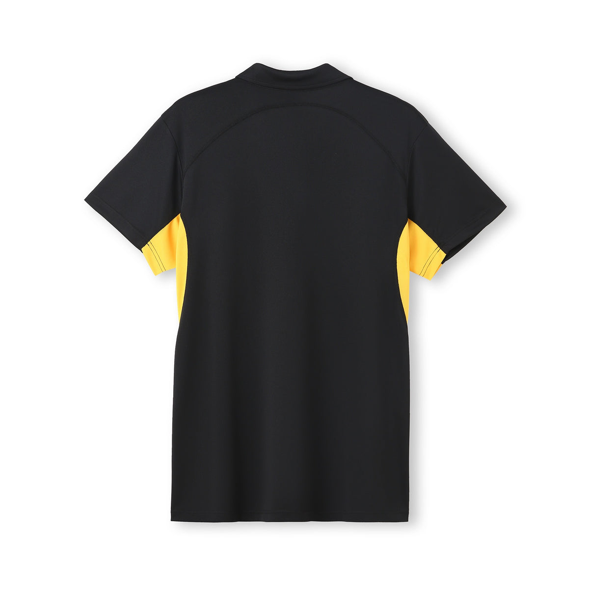 Men's Accelerator Polyester Polo - Black/Gold - Back